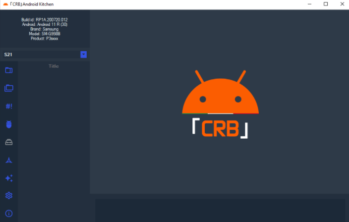 CRB V3.0.0-beta14 安卓固件修改工具