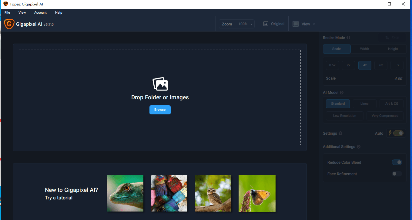 AI人工智能图片无损放大软件Topaz Gigapixel AI 5.7官方最新版