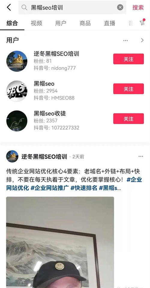 抖音SEO排名的3个核心秘密 SEO 抖音 经验心得 第2张