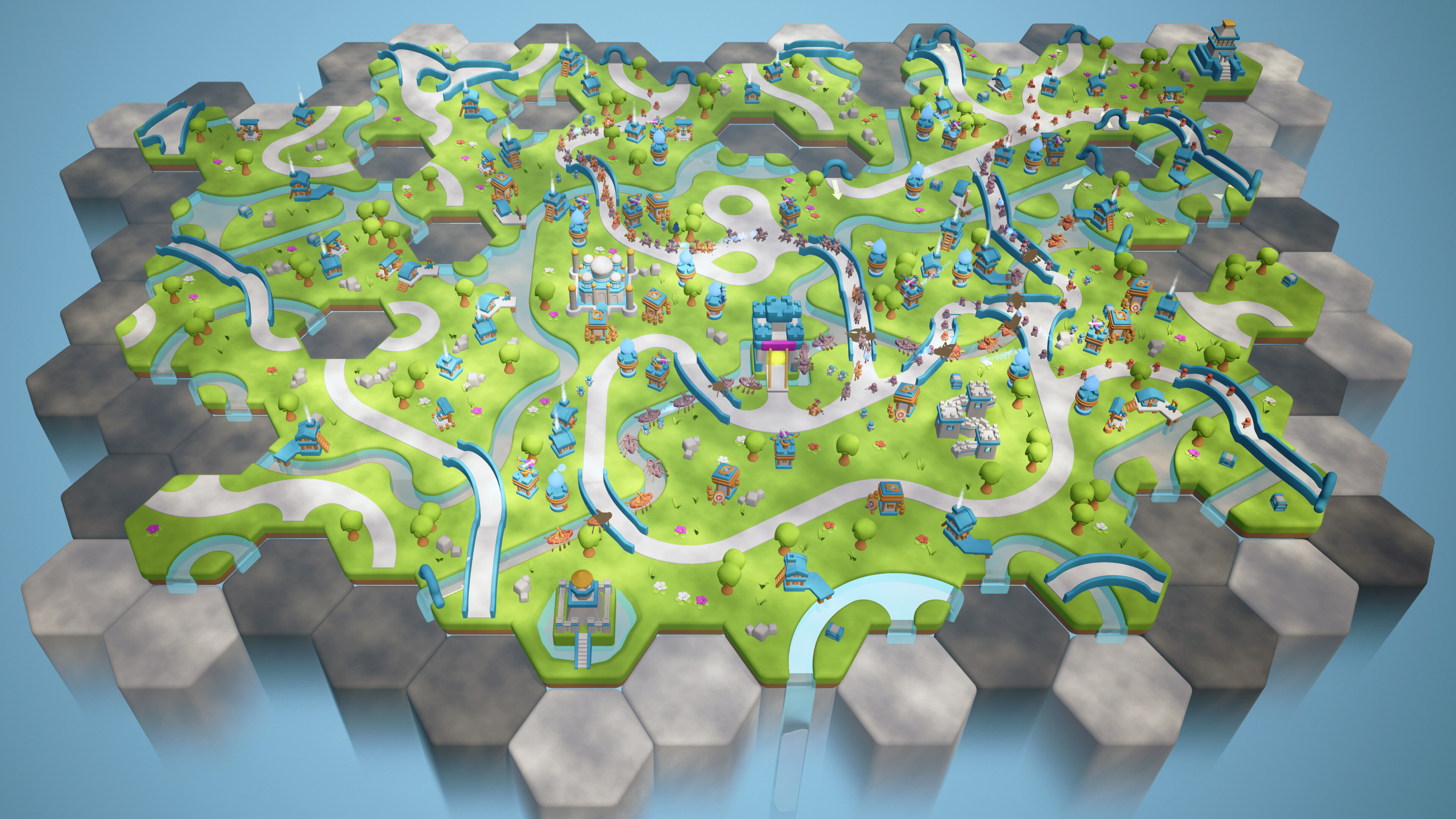 【小游戏塔防肉鸽】六方守护者 v1.22（Hexguardian）免安装中文版【PC】