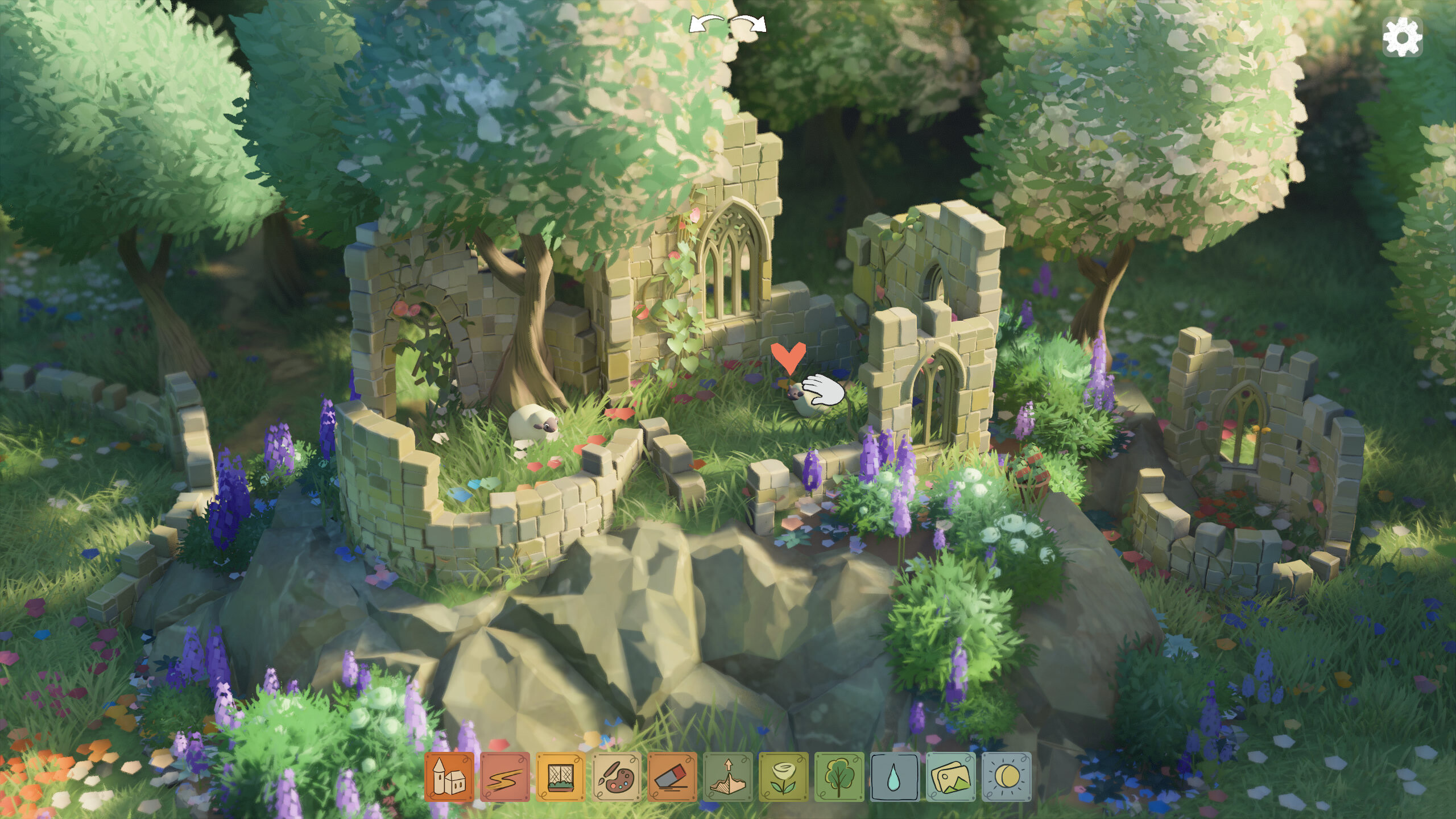 【小游戏沙盒建造】林间小世界 v1.10.1（Tiny Glade）免安装中文版【PC】