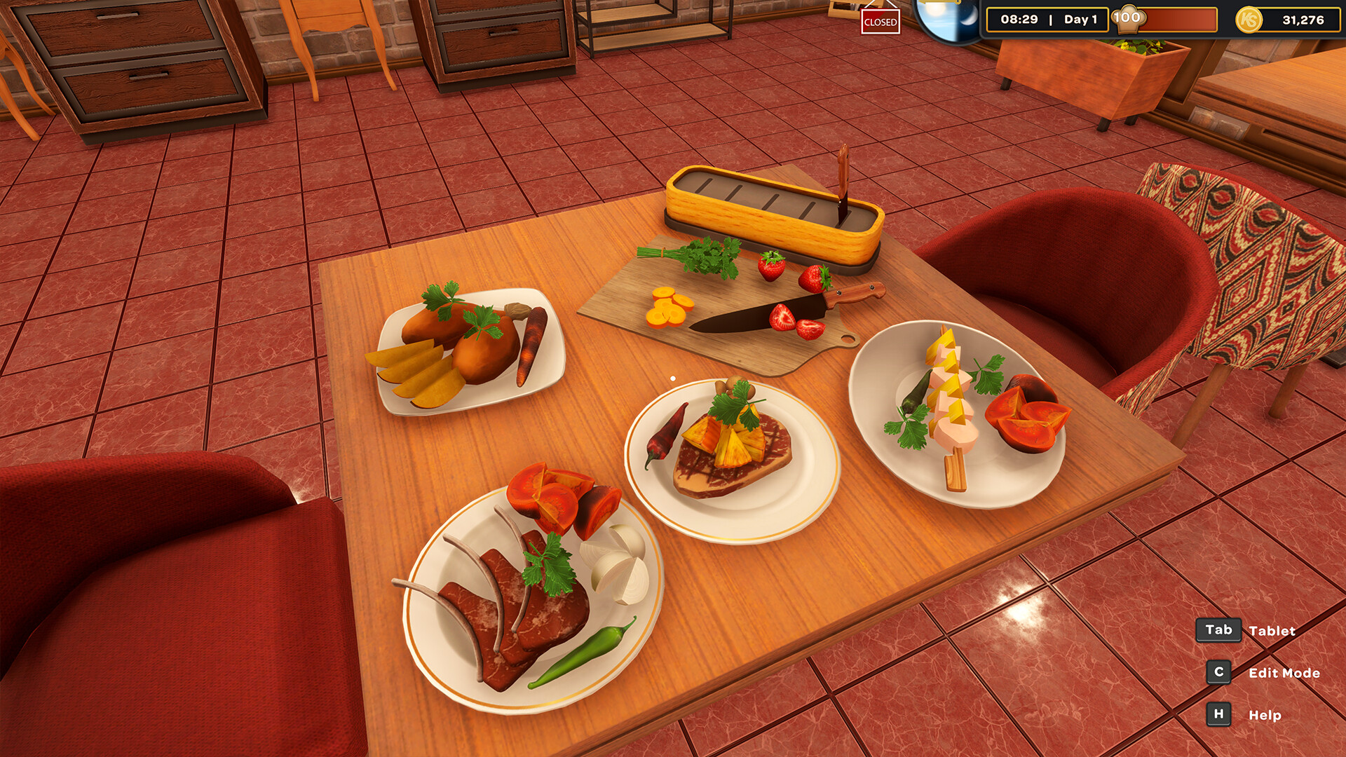 【可联机模拟经营模拟】烤肉串模拟器 单机+联机 v0.2.4（Kebab Chefs! - Restaurant Simulator）免安装中文版【PC】
