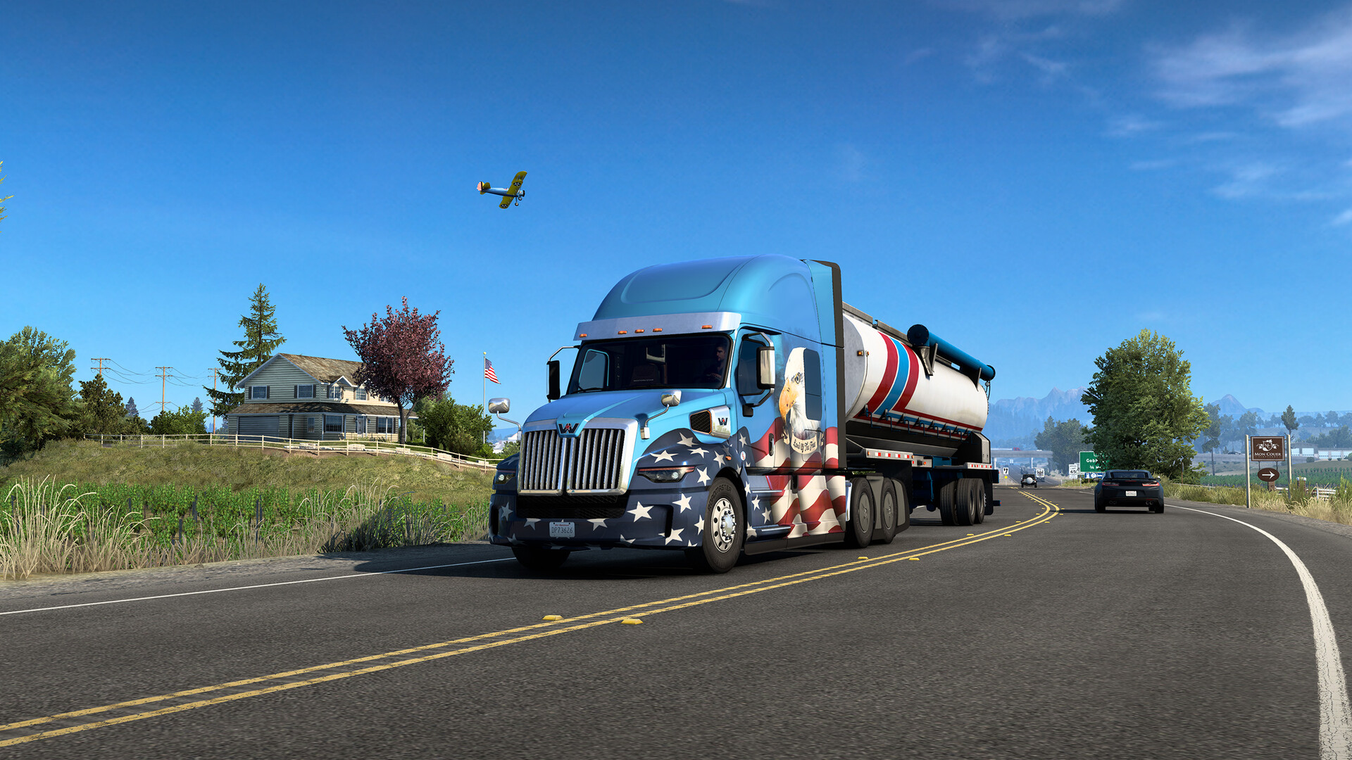 【美国卡车模拟】 American Truck Simulator V1.54.2.6s  中文版【22G】