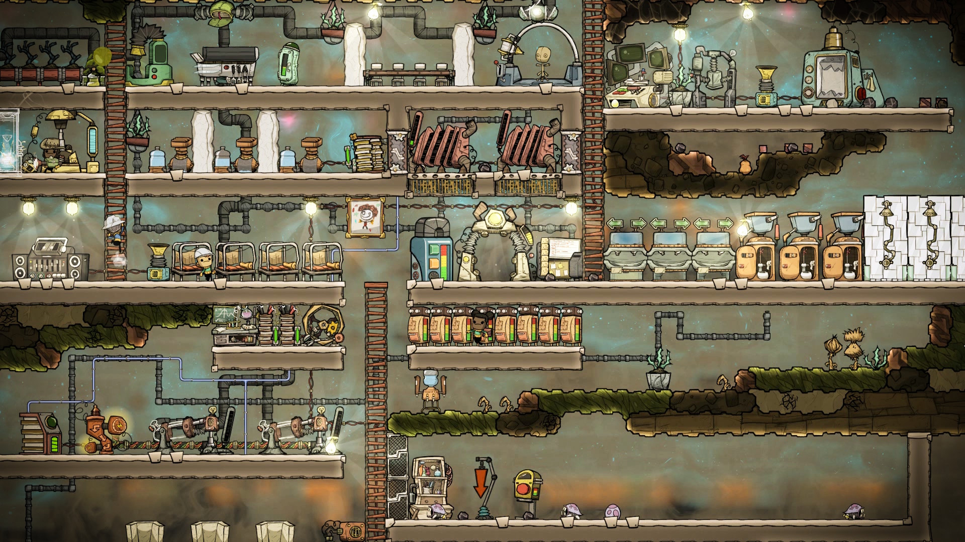 【缺氧 眼冒金星】 v679336 （Oxygen Not Included）中文版【1.3G】